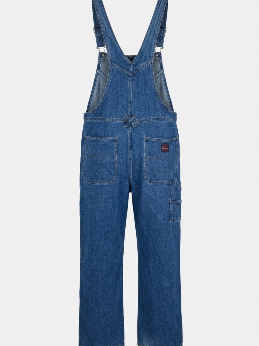 Vintage Women’s Squeeze Bib Overalls Jeans size L